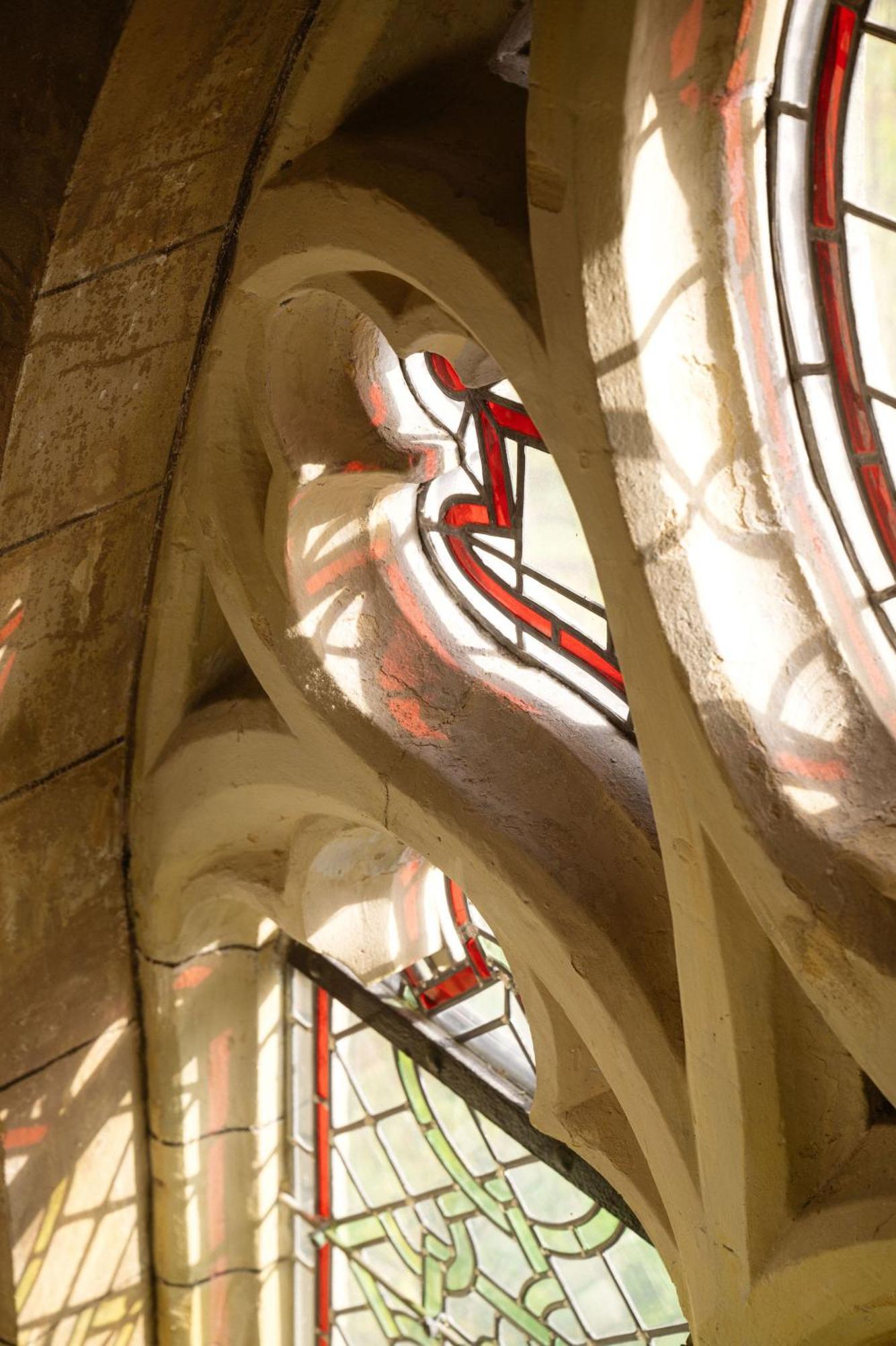 Kruisherenhotel Maastricht - Oostwegel Collection, Member Of Design Hotels Εξωτερικό φωτογραφία The stained glass windows