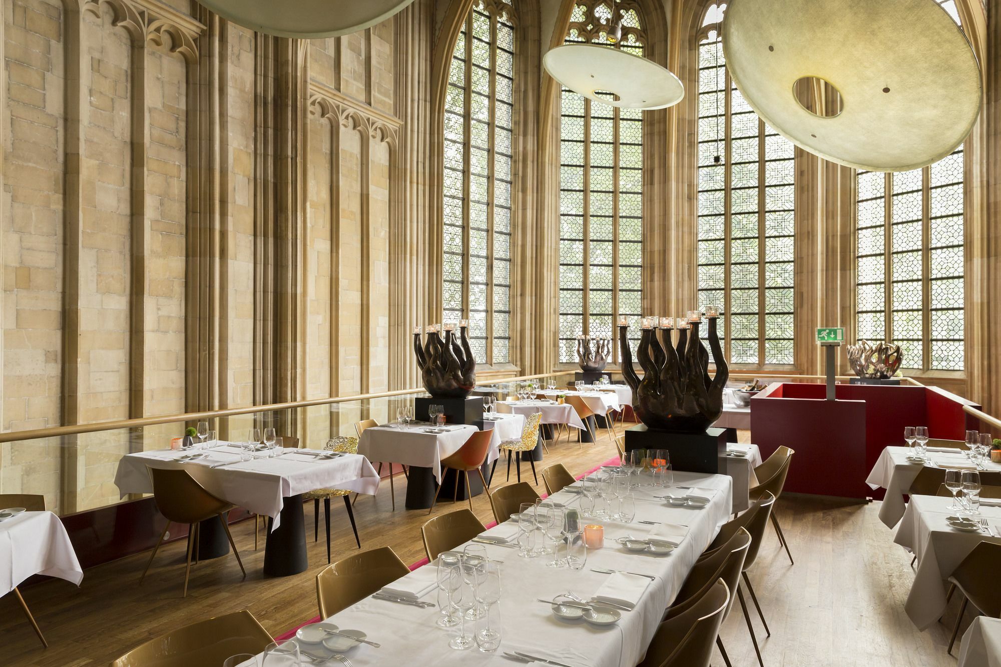 Kruisherenhotel Maastricht - Oostwegel Collection, Member Of Design Hotels Εξωτερικό φωτογραφία The interior of the restaurant